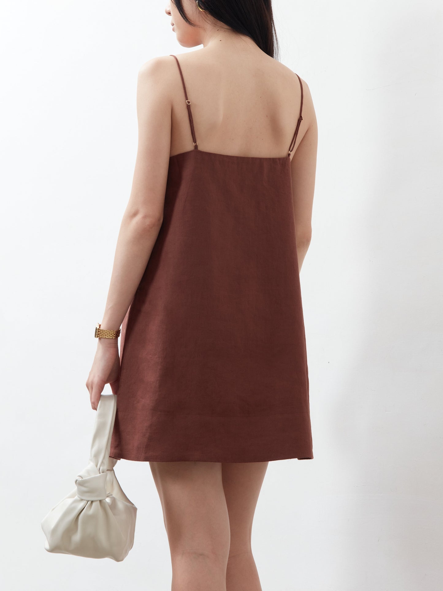 Chelsea Mini Dress - Chestnut